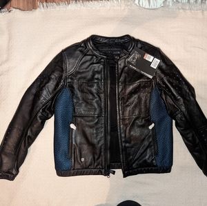 Harley-Davidson Nashua Mesh Perforated Leather Jacket -NWT